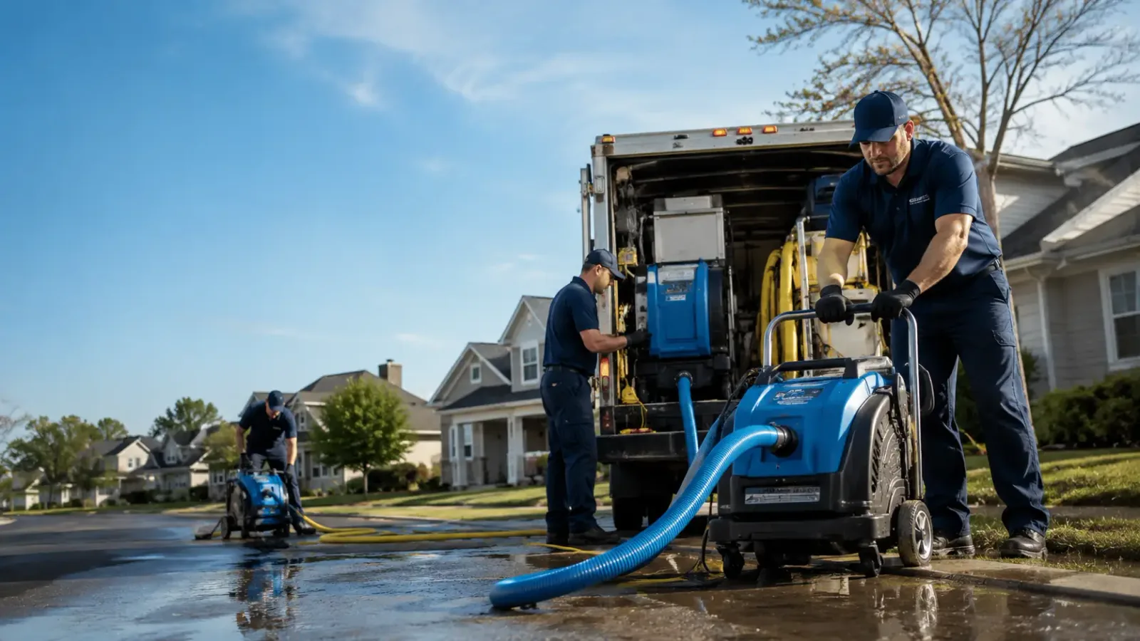 Flood Damage Cleanup in Warriormine, WV
